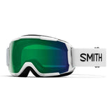 Grom Junior Skibriller - Børn - White/ChromaPop Everyday Green Mirror - Gumpel & Co