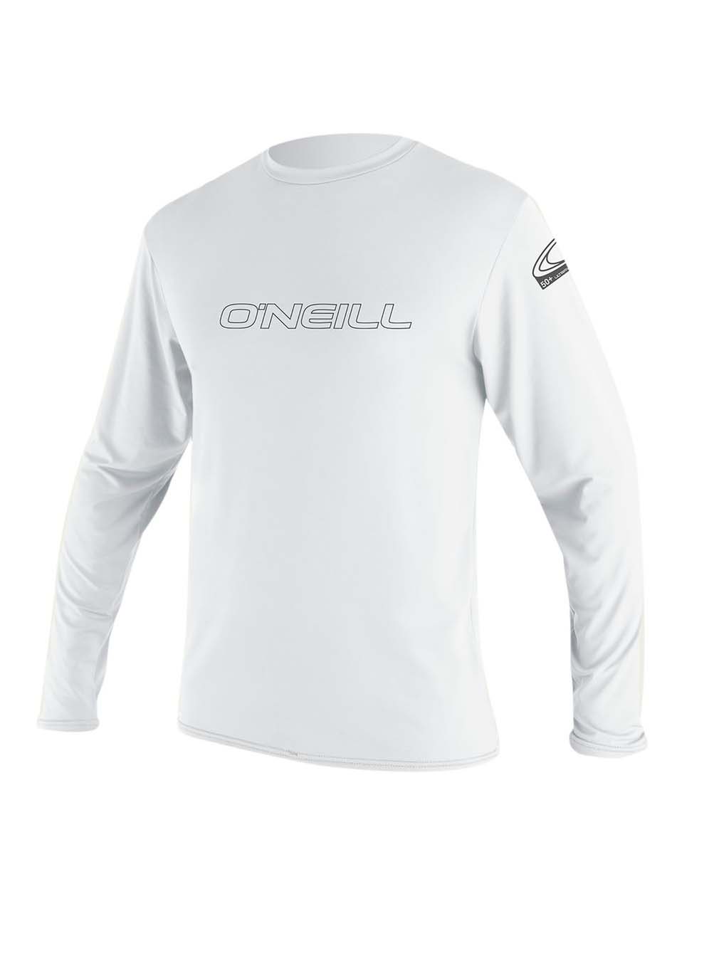 Mens Basic Skins Long Sleeve UV - trøje | Herre | White - Gumpel & Co
