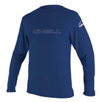 Men's Basic Skins Langærmet Rashguard - Herre - Navy - Gumpel & Co