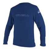 Men's Basic Skins Langærmet Rashguard - Herre - Navy - Gumpel & Co