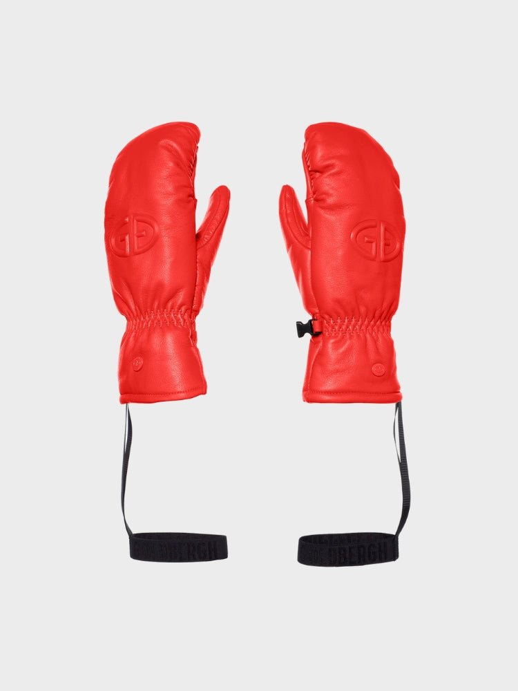 Hilja Mittens - Womens - Flame - Gumpel & Co