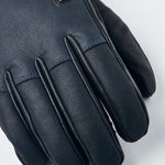 Army Leather Wool Terry 5 - finger - Herre - Grey - Gumpel & Co