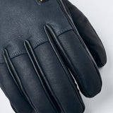 Army Leather Wool Terry 5 - finger - Herre - Grey - Gumpel & Co