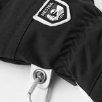 Army Leather Heli 5 - finger Skihandsker - Unisex - Black - Gumpel & Co