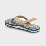 Little Ahi - sandaler til børn - Blue/Tan Palm - Gumpel & Co