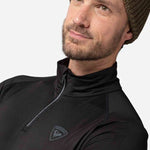 Classique Half - Zip Midlayer - Herre - Sort - Gumpel & Co