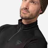 Classique Half - Zip Midlayer - Herre - Sort - Gumpel & Co