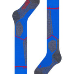 SK4 Advanced Compression Merinould Skisokker - Herre - Blue - Gumpel & Co