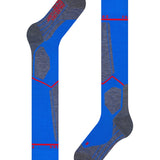SK4 Advanced Compression Merinould Skisokker - Herre - Blue - Gumpel & Co