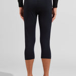 Men's Natural Merinould 200g/m2 3/4 Skiunderbukser - Herre - Black - Gumpel & Co