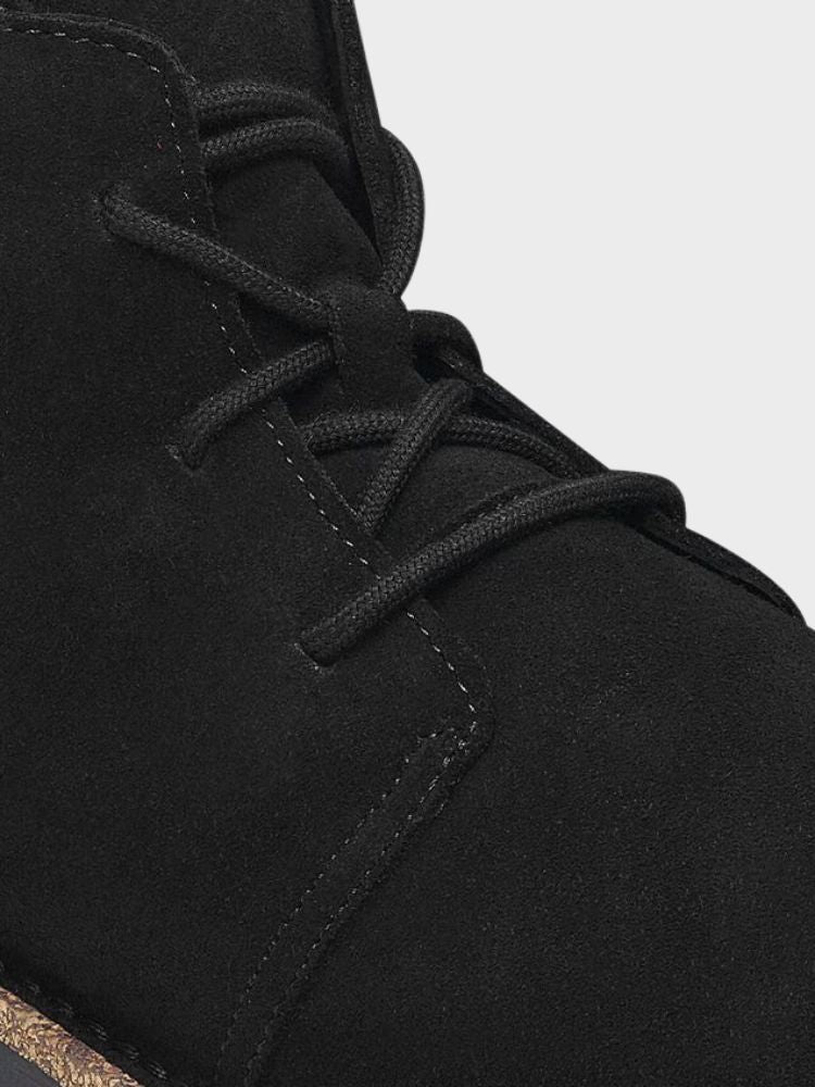 Uppsala Mid Shearling - Women - Black - Gumpel & Co