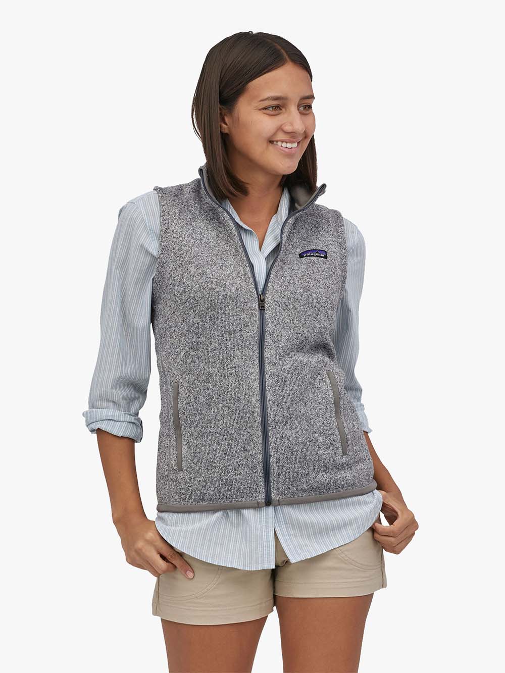Better Sweater Fleece Vest - Dame - Birch White - Gumpel & Co