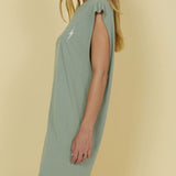 Women's Sleveless T-shirt Kjole - Dame - Seagrass - Gumpel & Co