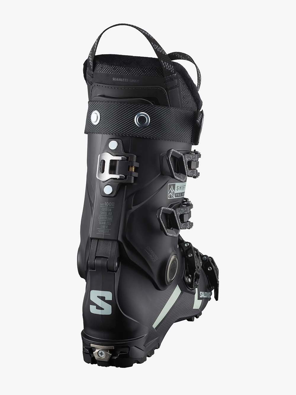 Shift pro 90 skistøvle - damer - Black / White Moss / Belluga - 23 - Gumpel & Co