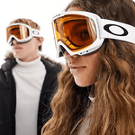 O - Frame 2.0 Pro XM (7113) Skibriller - Matte White Strop/Fire + Persimmon linser - Gumpel & Co