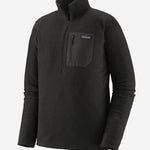R1 Air Zip Neck Midlayer - Herre - Sort - Gumpel & Co