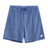 Men's Fig Loose Terry Shorts - Herre - Moonlight Blue - Gumpel & Co