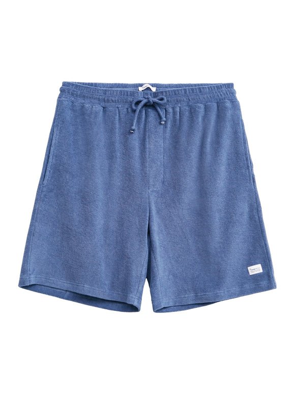 Men's Fig Loose Terry Shorts - Herre - Moonlight Blue - Gumpel & Co
