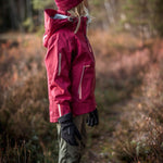 Junior Czone Pickup 5 - finger Handske - Børn - Sort/Kiwi - Gumpel & Co