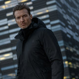 Black Storm Coat - Men - Black