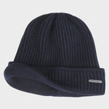Merino Beanie - Unisex - Navy - Gumpel & Co