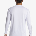 Men's Everyday Surf Long Sleeve UV T-shirt - Herre - White - Gumpel & Co