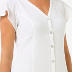 Premium Surf Long Dress - Dame - White - Gumpel & Co