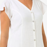 Premium Surf Long Dress - Dame - White - Gumpel & Co