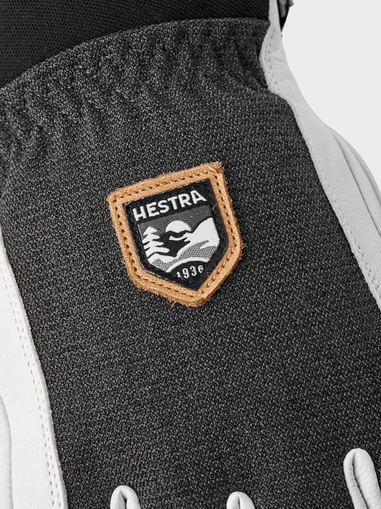 Army Leather Patrol 5 - Fingre skihandske - Herre - Charcoal - Gumpel & Co