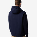 Hoodie with maxi logo print - Herrer - Navy Blue - Gumpel & Co