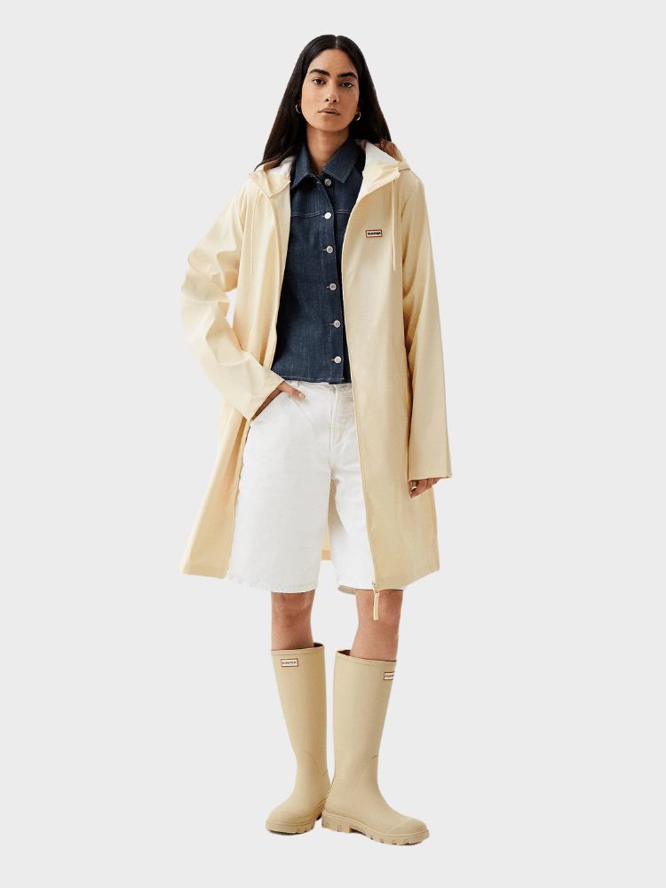 Andrea Rain Coat - Unisex - Gravel (Beige) - Gumpel & Co