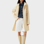 Andrea Rain Coat - Unisex - Gravel (Beige) - Gumpel & Co