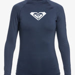 Whole Hearted UV - bluse m/lange ærmer til damer - Indigo - Gumpel & Co