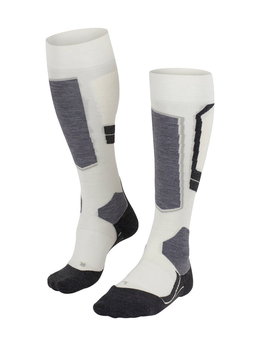 SK4 Advanced Merinould Skisokker - Dame - Off White - Gumpel & Co
