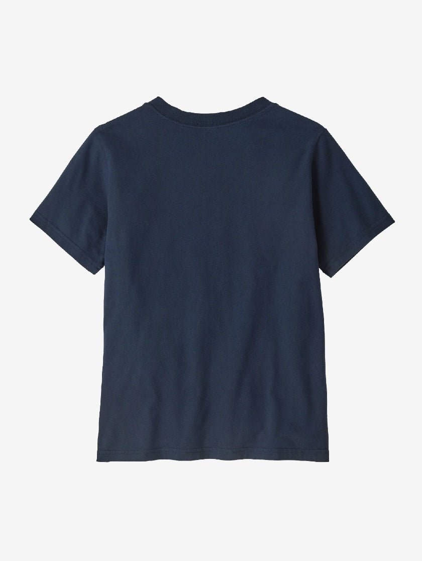 P - 6 Logo T-Shirt - Børn - New Navy - Gumpel & Co