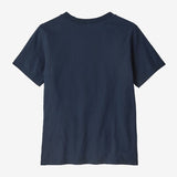 P - 6 Logo T-Shirt - Børn - New Navy - Gumpel & Co