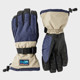 Gauntlet Sr. 5 - finger skihandske - unisex - Navy/Beige - Gumpel & Co