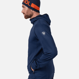 Midlayer m/hætte - Herre - Dark Navy - Gumpel & Co