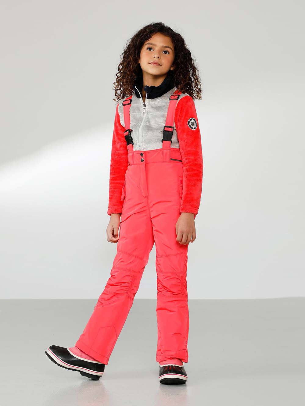 Junior Bib Skibukser - Børn - Black - Gumpel & Co