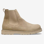 Highwood Slip On Men Suede Chelsea Boot - Taupe - Normal - Gumpel & Co