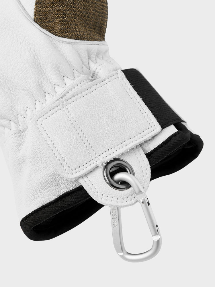 Army Leather Patrol 5 - Fingre skihandske - Herre Olive - Gumpel & Co