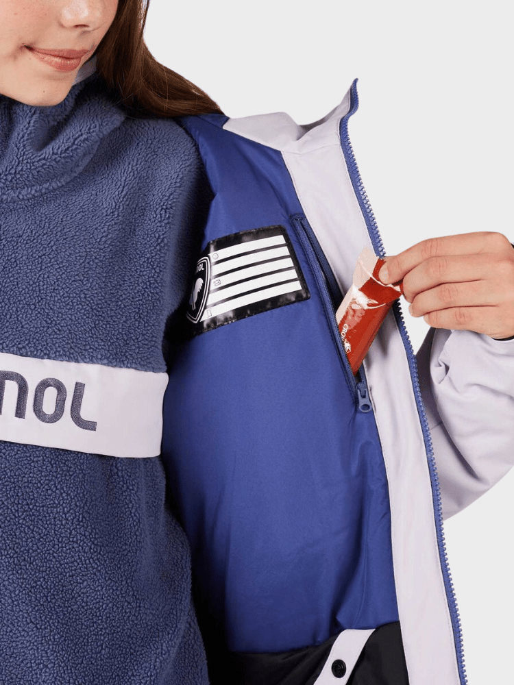 Strawpile Skijakke - Børn - Galactic Lilac - Gumpel & Co