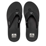 FANNING LOW KLIPKLAPPER TIL HERRE | BLACK/SILVER - Gumpel & Co