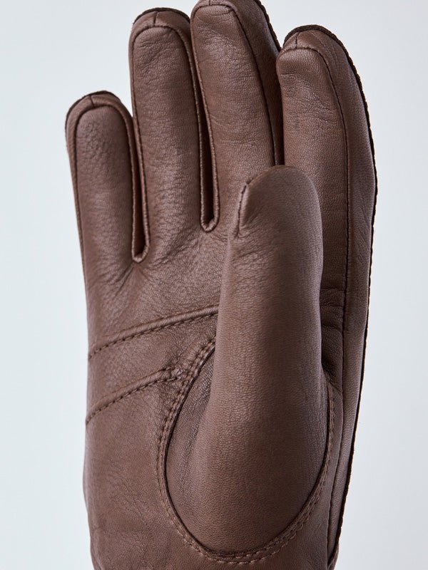 Deerskin Primaloft Handsker - Unisex - Chokolate - Gumpel & Co