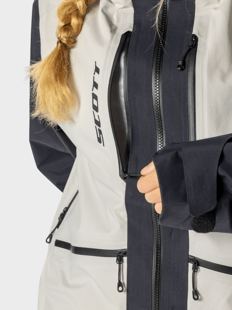 Jacket Vertic GTX 3L Skijakke - Unisex - Black / Dust White - Gumpel & Co