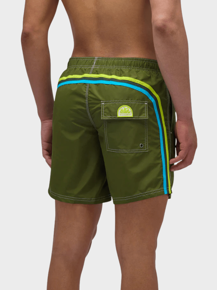 Iconic Taffetta - Badebukser til mænd - Dino - Gumpel & Co