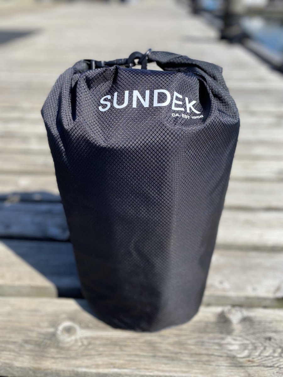 20L - Waterproof Tube Dry Bag | Black - Gumpel & Co