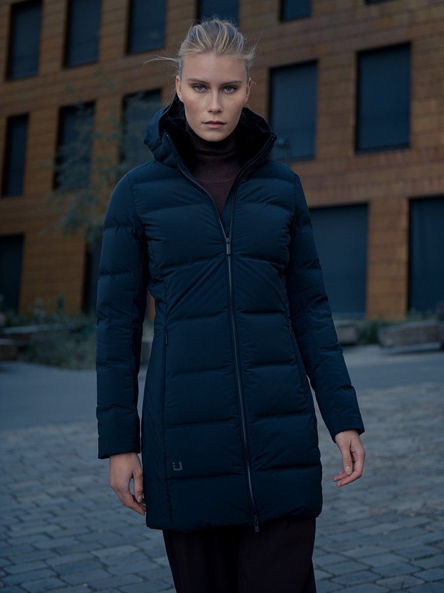 Enigma Dunfrakke - Dame - Sort - Gumpel & Co