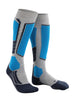Men's SK2 Intermediate Wool Ski Boots - Men - Light Grey/Blue