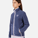 Strawpile Fleece Midlayer m/lynlås - Børn - Night Blue - Gumpel & Co